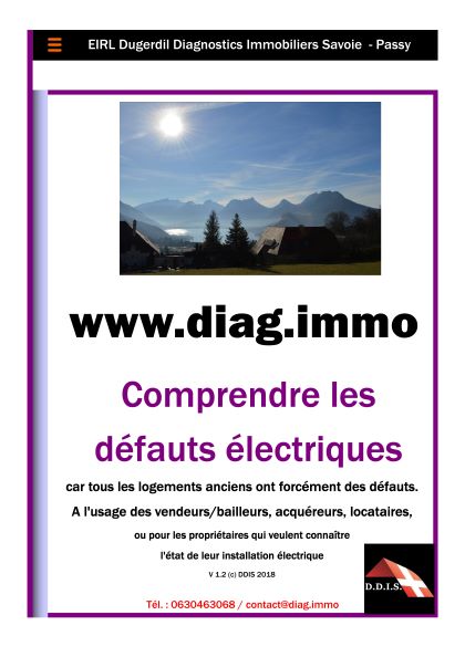 les defauts electriques maison appartement vente location